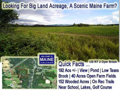 1025 Dyer Brook Rd, Dyer Brook, ME 04747