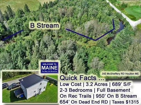 292 Mcsheffery Rd, Houlton, ME 04730