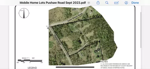 Map32lot24 Pushaw Road, Glenburn, ME 04401