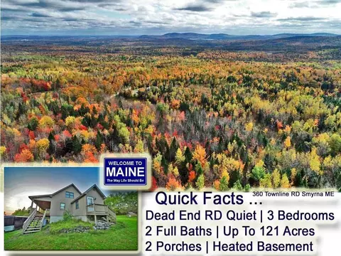360 Smyrna Town Line Rd, Smyrna, ME 04780