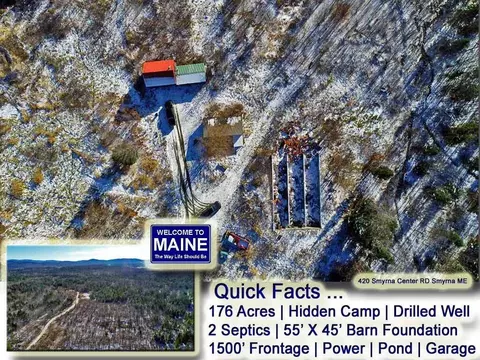 420 Smyrna Center Rd, Smyrna, ME 04780