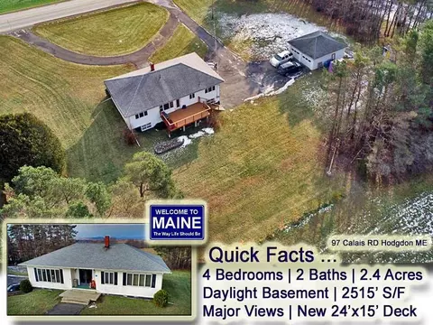 97 Calais Rd, Hodgdon, ME 04730