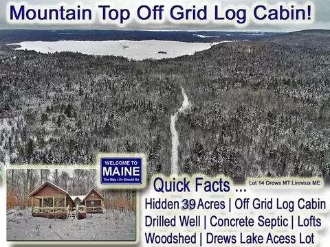 lot14 Mountain Rd, Linneus, ME 04730