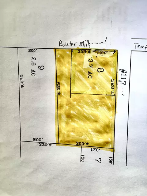 Map 49lot8 Bolsters Mills Road, Harrison, ME 04040