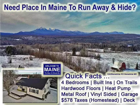 1042 Benedicta Rd, Benedicta, ME 04733