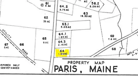 0 Paris Hill Rd, Paris, ME 04281