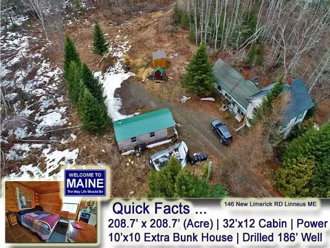 146 New Limerick Rd, Linneus, ME 04730