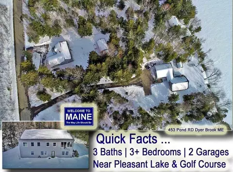 453 Pond Rd, Dyer Brook, ME 04747