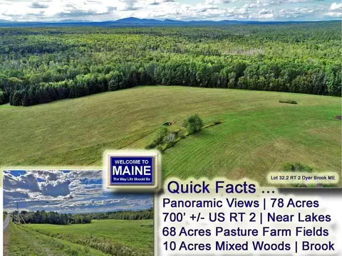 lot32 2 Us Rt 2 Hwy, Dyer Brook, ME 04747