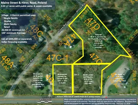 46-47 D Hines Rd Main St, Poland, ME 04230