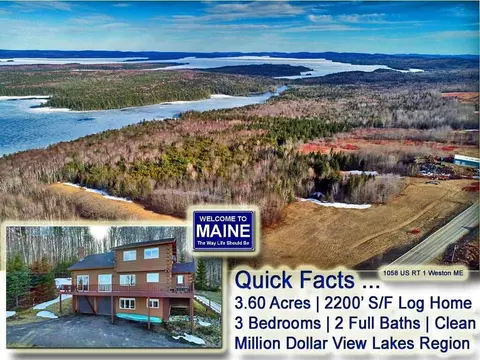 1058 Us Rt 1, Weston, ME 04424