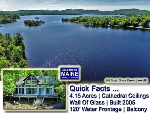 101 S South Shore Rd, Linneus, ME 04730