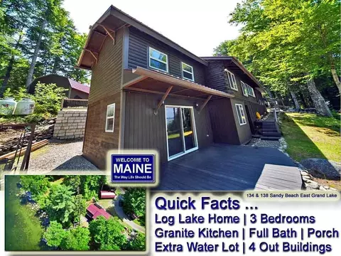 134 Sandy Beach Rd, Danforth, ME 04424
