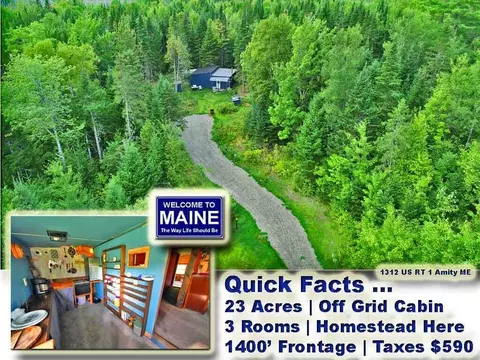 1312 Us Rt 1, Amity, ME 04471