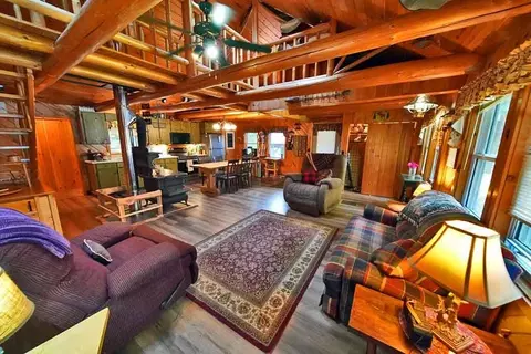 Living - 638 Sandy Beach Rd, Danforth, ME 04424 photo 2 of 5