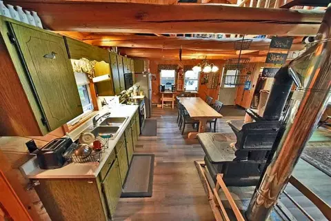 Kitchen - 638 Sandy Beach Rd, Danforth, ME 04424 photo 2 of 2