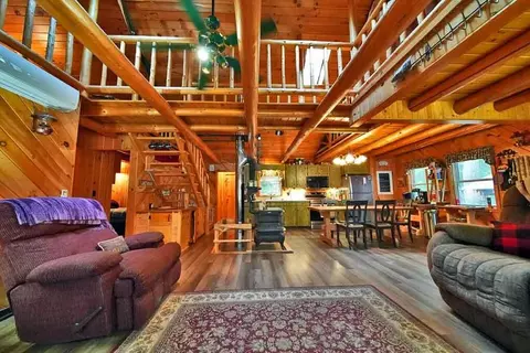Living - 638 Sandy Beach Rd, Danforth, ME 04424 photo 1 of 5