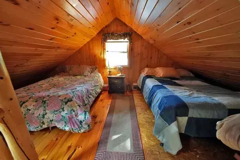 Bedroom - 638 Sandy Beach Rd, Danforth, ME 04424 photo 8 of 10