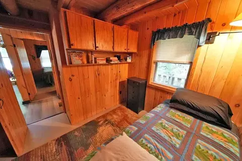 Bedroom - 638 Sandy Beach Rd, Danforth, ME 04424 photo 3 of 10