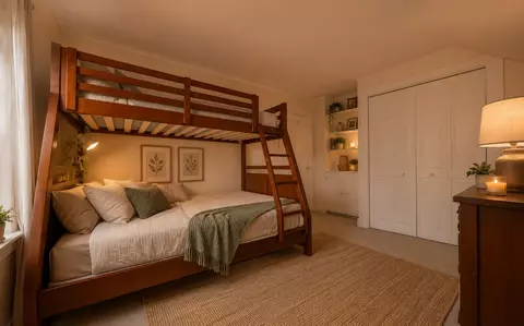 Bedroom - 11 High St, Rangeley, ME 04970 photo 4 of 4