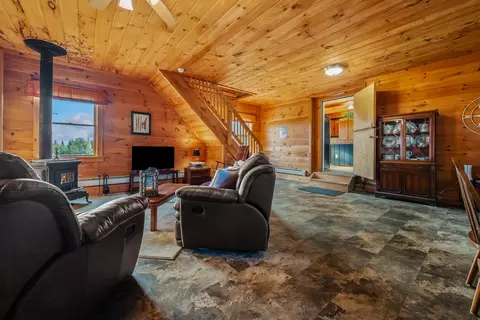 Living - 577 Loon Lake Rd, Rangeley, ME 04970 photo 4 of 7