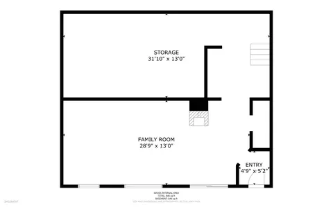 Floorplan - 484 Eustis Ridge Rd, Eustis, ME 04936 photo 2 of 2
