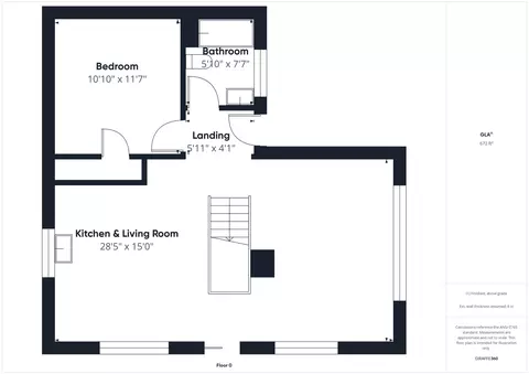 Floorplan - 265 High Meadow Rd, Perham, ME 04766 photo 2 of 3