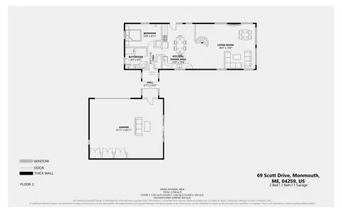 69 Scott Dr, Monmouth, ME 04259