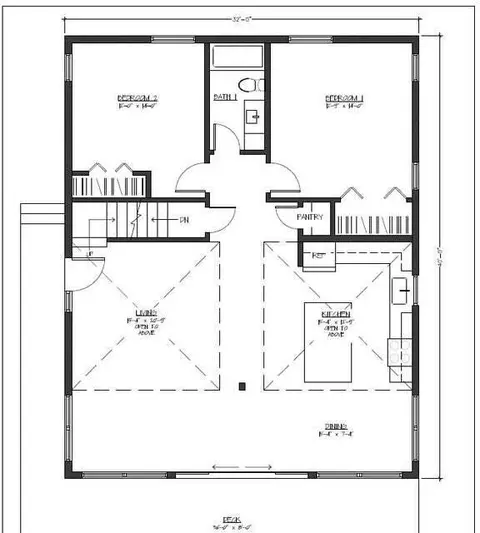 Floorplan - 11 Quiet Shore Rd, Steuben, ME 04680 photo 1 of 3