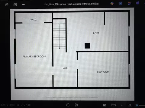 Floorplan - 138 Spring Rd, Augusta, ME 04330 photo 3 of 3