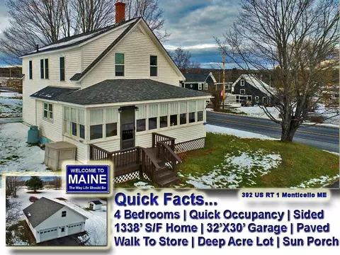 392 Us Route 1, Monticello, ME 04760
