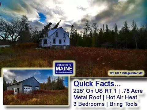 228 Us Route 1, Bridgewater, ME 04735