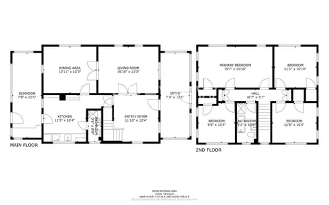 Floorplan - 2388 Main St, Rangeley, ME 04970 photo 2 of 2