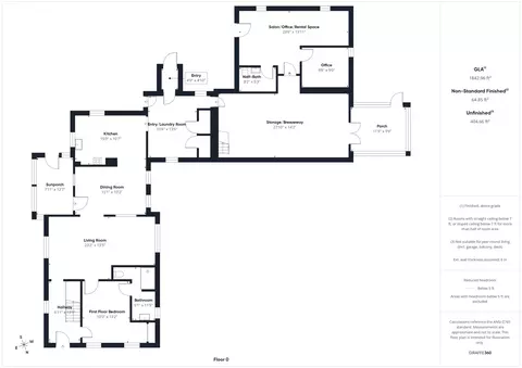 Floorplan - 1616 Main St, Mapleton, ME 04757 photo 3 of 4