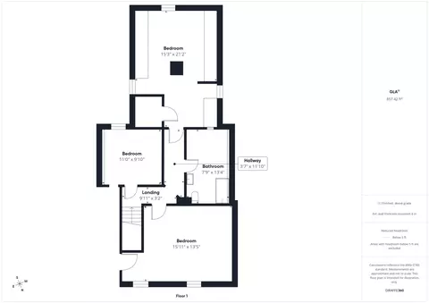 Floorplan - 1616 Main St, Mapleton, ME 04757 photo 4 of 4