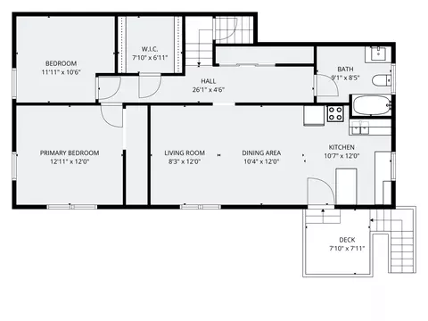 Floorplan - 59 Eustis Village Rd, Eustis, ME 04936 photo 1 of 2