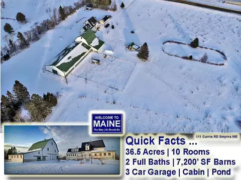 111 Currie Rd, Smyrna, ME 04780