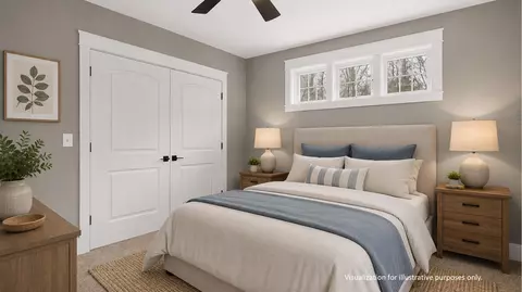 Bedroom - 101 Mitchell Rd, Casco, ME 04015 photo 17 of 18