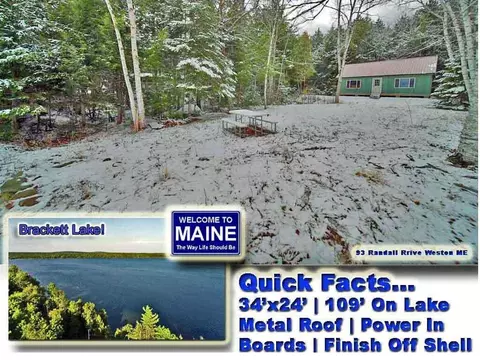 93 Brackett Dr, Weston, ME 04424