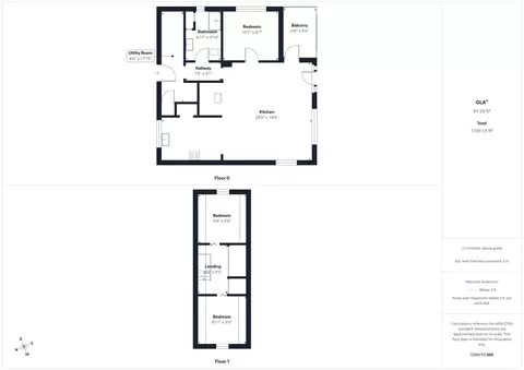 Floorplan - 154 Sinclair Rd, Sinclair, ME 04779 photo 2 of 3
