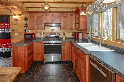 Kitchen - 69 Warren Rd, Denmark, ME 04022 photo 2 of 2