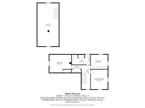 Floorplan - 576 Back River Rd, Boothbay, ME 04537 photo 2 of 3
