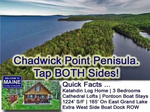 803 Chadwick Point Rd, Weston, ME 04424