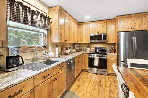 Kitchen - 657 Bemis Rd, Rangeley Plt, ME 04970 photo 3 of 3