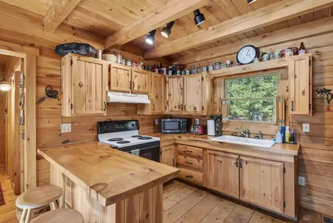 Kitchen - 77 Paradis Rd, Peru, ME 04290 photo 3 of 5