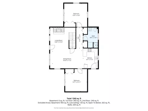 Floorplan - 77 Paradis Rd, Peru, ME 04290 photo 2 of 4