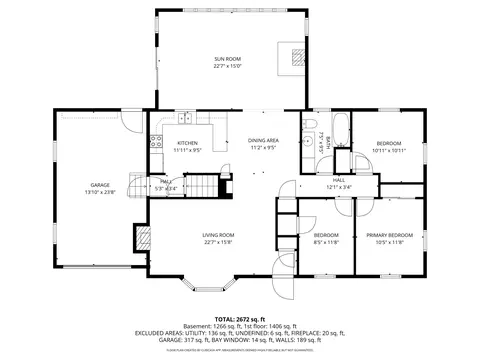 Floorplan - 85 Longmeadow Dr, Brewer, ME 04412 photo 4 of 5