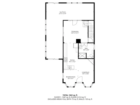 Floorplan - 4 Bridge St, Cornish, ME 04020 photo 3 of 3