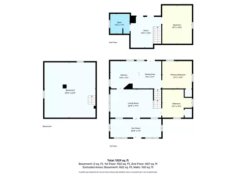 Floorplan - 628 Unity Rd, Benton, ME 04901 photo 4 of 4