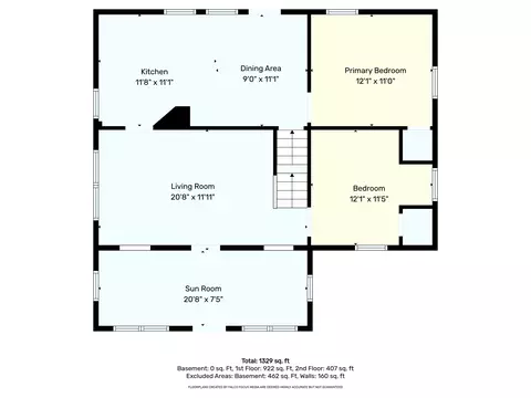 Floorplan - 628 Unity Rd, Benton, ME 04901 photo 2 of 4